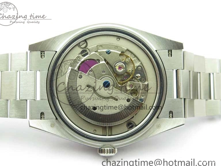 0417 Day Date 40mm SS BP Maker Best Edition Diamond Bezel Blue Dial Arabic Markers On SS Bracelet A Lightweight 2883